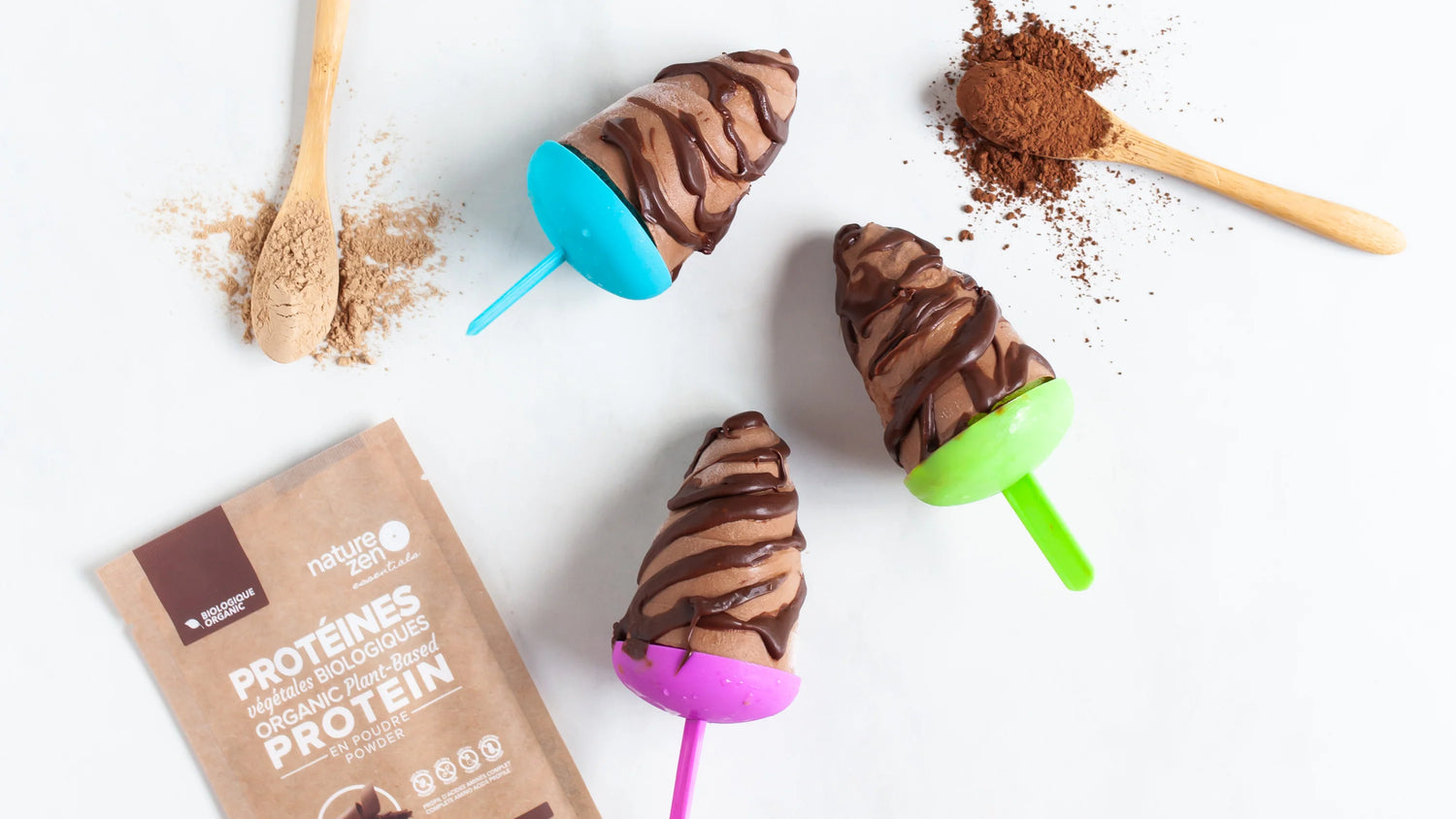 Chocolate Protein Fudge Pop