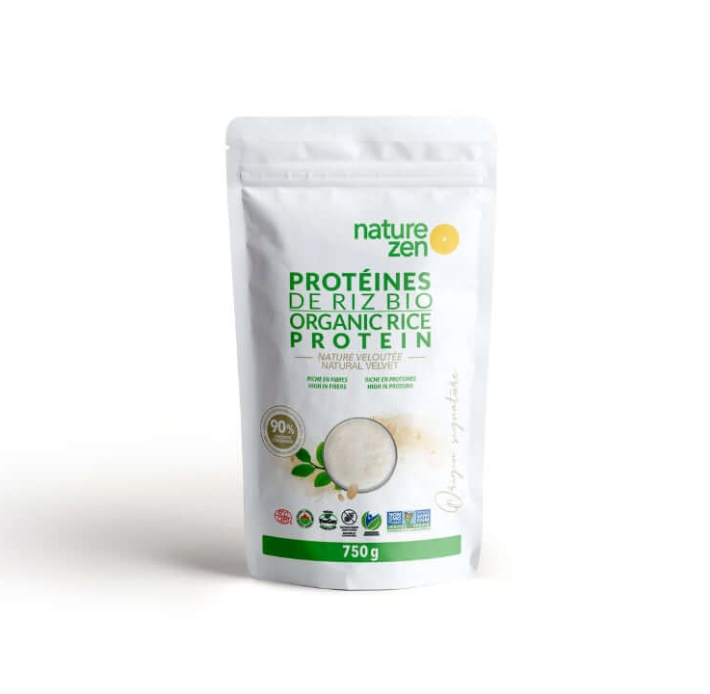 Nature Zen Origin - Organic Rice Protein Powder - Natural Velvet