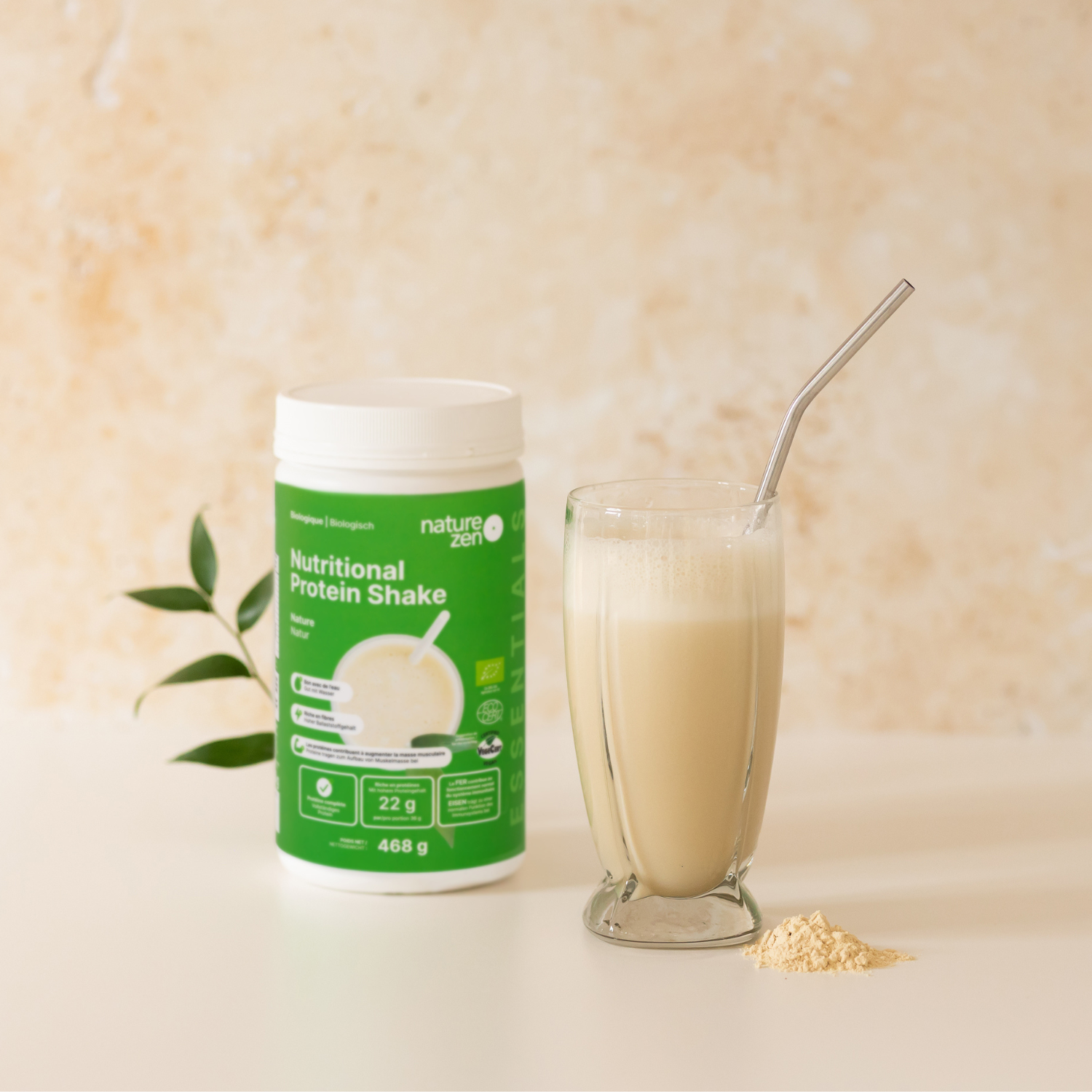 Nature Zen Essentials - Pflanzliches Bio-Proteinpulver - Geschmacksneutral