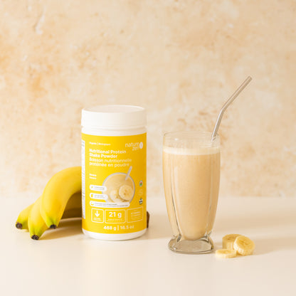 Nature Zen Essentials - Organic Plant-Based Protein Powder - Banana