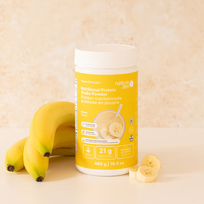 Bio Veganes Nährstoff-Proteinshake-Pulver | Nature Zen Essentials - Banane