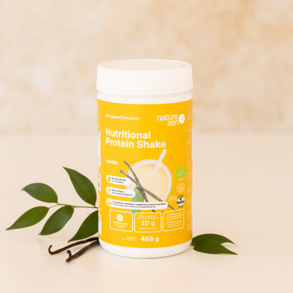 Organic Vegan Nutritional Protein Shake Powder | Nature Zen Essentials - Vanilla