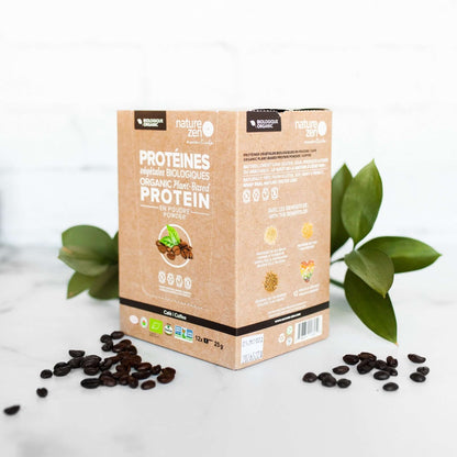 Nature Zen Essentials - Organic Plant-Based Coffee Protein Powder (travel box)