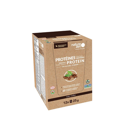  Nature Zen Essentials - Organic Plant-Based Coffee Protein Powder (travel box)