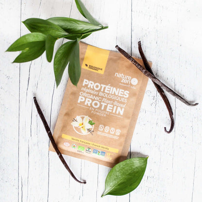 Nature Zen Essentials - Organic Plant-Based French Vanilla Protein Powder (25g)