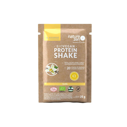 Nature Zen Essentials - Organic Plant-Based French Vanilla Protein Powder (bag)