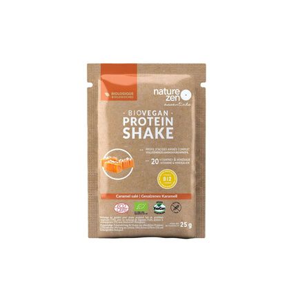 Nature Zen Essentials - Organic Plant-Based Salted Caramel Protein Powder (250 g)