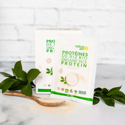 Nature Zen Origin - Organic Rice Protein Powder - Natural Velvet